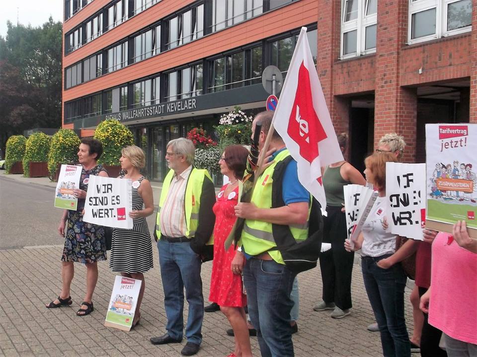 SPDOrtsverein solidarisiert sich mit den Beschäftigten